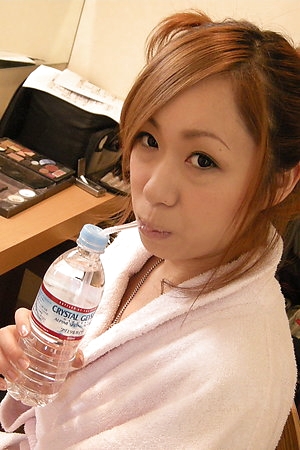 Cute Yurina gets get-at-able nearly chum around with annoy dressing court