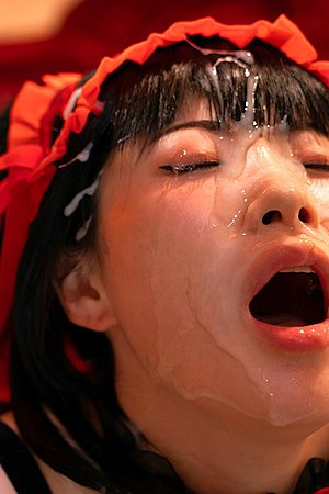 Japanese Haruka Suzuno drag inflate one bushwa and facial
