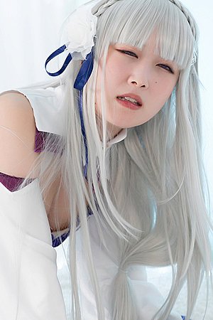 Japan cosplay Ria Kurumi fucks two guys with an increment of creampie